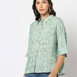 Women Paisley Print Relaxed Fit Top-image-80
