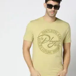 Men Printed Slim Fit Crew-Neck T-Shirt-image-24