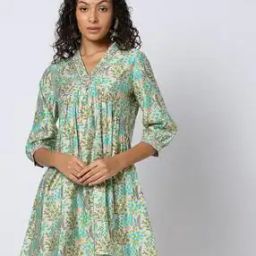 Women Printed Relaxed Fit Tunic-image-43