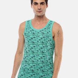 Tropical Print Regular Vest-image-53