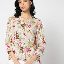 Women Floral Print Regular Fit Top-image-89