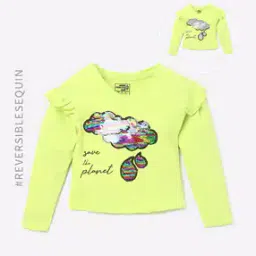 Reversible Sequinned Top with Ruffled Panels-image-66