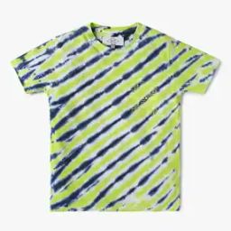 Boys Striped Relaxed Fit Crew-Neck T-Shirt-image-70