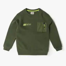 Boys Relaxed Fit Crew-Neck Sweatshirt-42