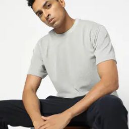 Men Striped Regular Fit Crew-Neck T-Shirt-image-29