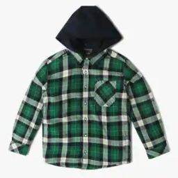 Boys Checked Relaxed Fit Shirt-picture-21