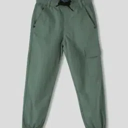 Boys Relaxed Fit Pleated Joggers Pants-image-55