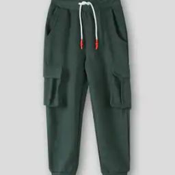 Boys Joggers with Drawstring Waist-14