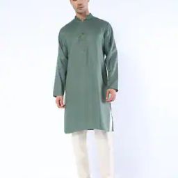 Men Slim Fit Kurta-image-62