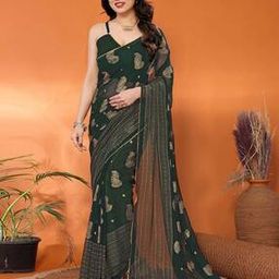 Women Georgette Silk Saree-image-20