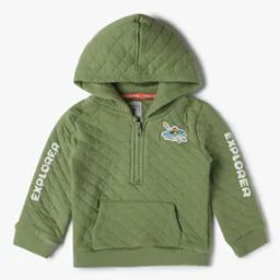 Boys Quilted Regular Fit Hoodie-picture-51