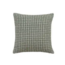 altrove Checked Square Shaped Cushion with Zip-Closure image 1