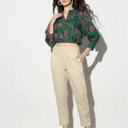 Printed Sushi Voile Top-30