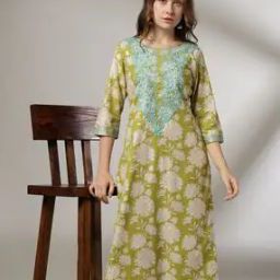 Women Floral Straight Kurta-image-71