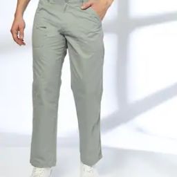 Men Carpenter Loose Fit Cotton Cargo Pants-image-20