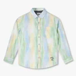 Boys Printed Slim Fit Shirt-image-52