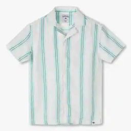 Boys Striped Relaxed Fit Shirt-image-74