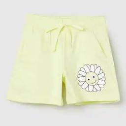Girls Printed Regular Fit Shorts-image-36