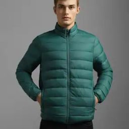 Men Regular Fit Puffer Jacket-image-21