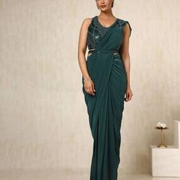 Women Embellished Pre-Stitched Saree-image-31
