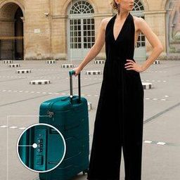 Paris Hardside Luggage with Number Lock- L-40