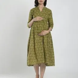 crafiqa Women Printed Fit & Flare Dress-picture-16