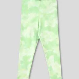 Tie & Dye Leggings with Elasticated Waist-image-12