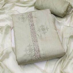 Women Unstitched Dress Material-image-70