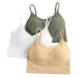 Women Pack of 3 Lightly Padded Sports Bras-image-38