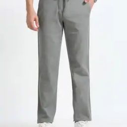 Men Relaxed Fit Trousers-image-26