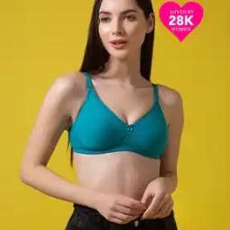 Women Solid Non-Padded Full Cup Wirefree T-shirt bra-picture-18
