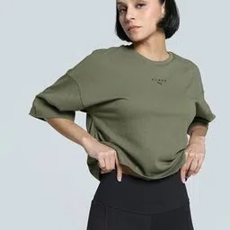 Oversized Fit Crew-Neck T-shirt-image-28