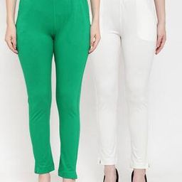Ankle-Length Leggings with Insert Pockets-image-8