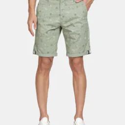Flat-Front City Shorts with Insert Pockets-picture-0
