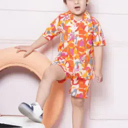 Boys Printed Shirt & Shorts Set-picture-29