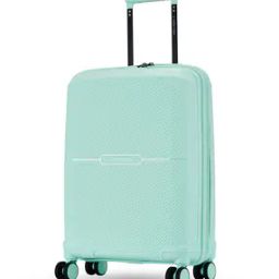 Men Striped Small Trolley Bag with TSA Lock-10