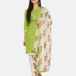 Embellished Unstitched Dress Material with Dupatta-picture-47
