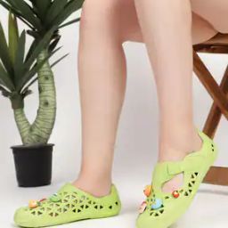 Women Flat Sandals with PVC upper-image-50