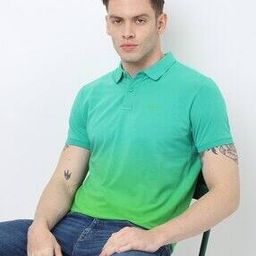 Regular Fit Jesson Ombre-Dyed Stretch Polo T-Shirt-image-38