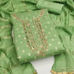 Women Embellished Unstitched Dress Material-image-56