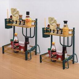 Set of 2 Trapezoidal Seasoning Racks-image-22