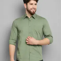 Men Slim Fit Shirt with Patch Pocket-image-25