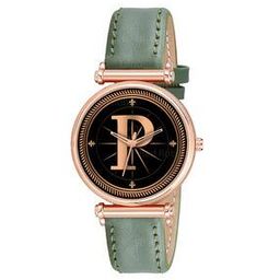 Women Analogue Watch with Leather Strap-image-7