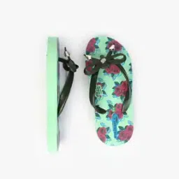 Thong-Strap Flip-Flops with Bow Accent-image-12