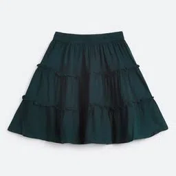 chuppan chupai Tiered Skirts with Elasticated Waistband-picture-23