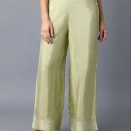Palazzo Pants with Semi-Elasticated Waist-image-71