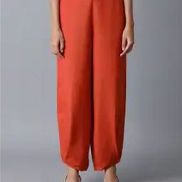 Harem Pants with Semi-Elasticated Waistband-image-68
