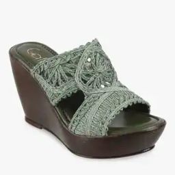 Women Braided Round-Toe Wedges-19