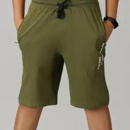 kiddopanti Typographic Print Shorts with Drawstring Waist-picture-36