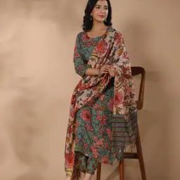 Women Printed Straight Kurta Set-picture-40
